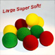 Sponge Balls - Set of 4 Super Soft Sponge Balls - Set of 4 Super Soft
